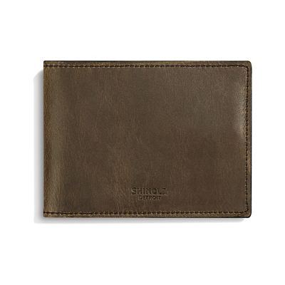 Shinola Men's Slim Bifold 2.0 Wallet