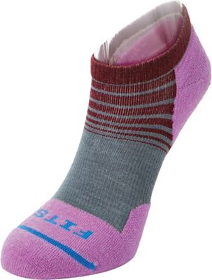 Fits Women's Light Runner Low Tri Stripe Sock