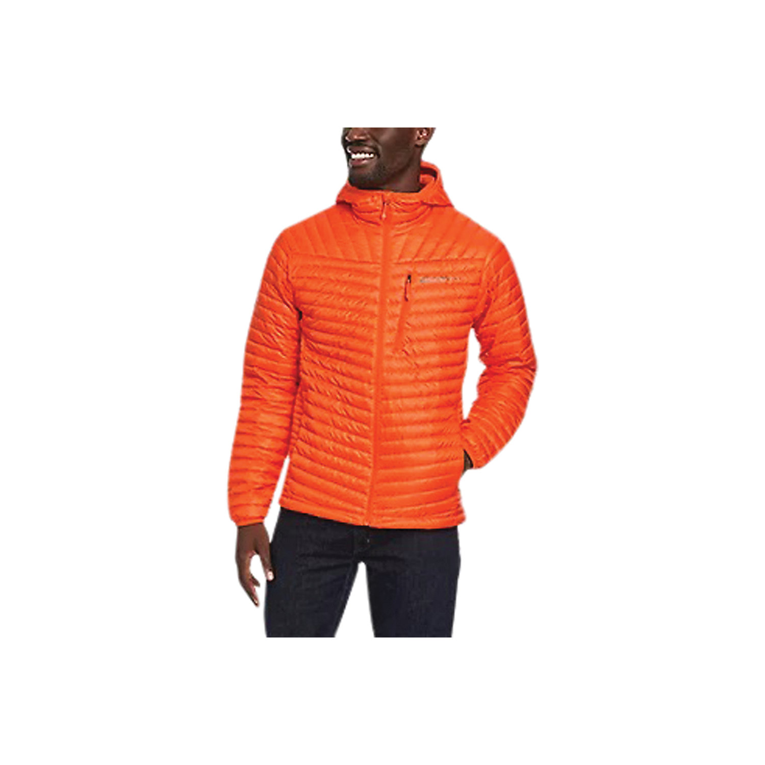 Eddie Bauer First Ascent Mens Microtherm 2.0 Stormdown Hooded Jacket