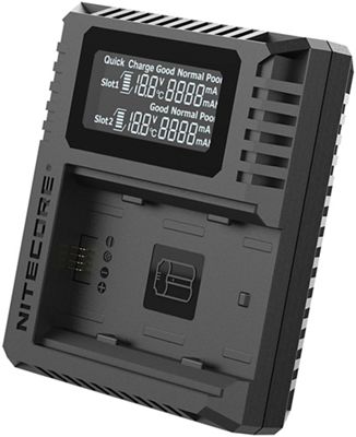 NITECORE FX3 2-Slot USB-C QC Battery Charger for Fujifilm X-T4