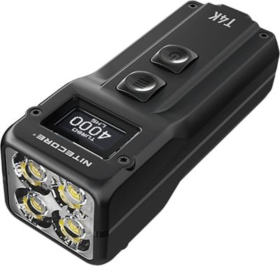 NITECORE T4K 4000 Lumen Super Bright Keychain EDC Flashlight