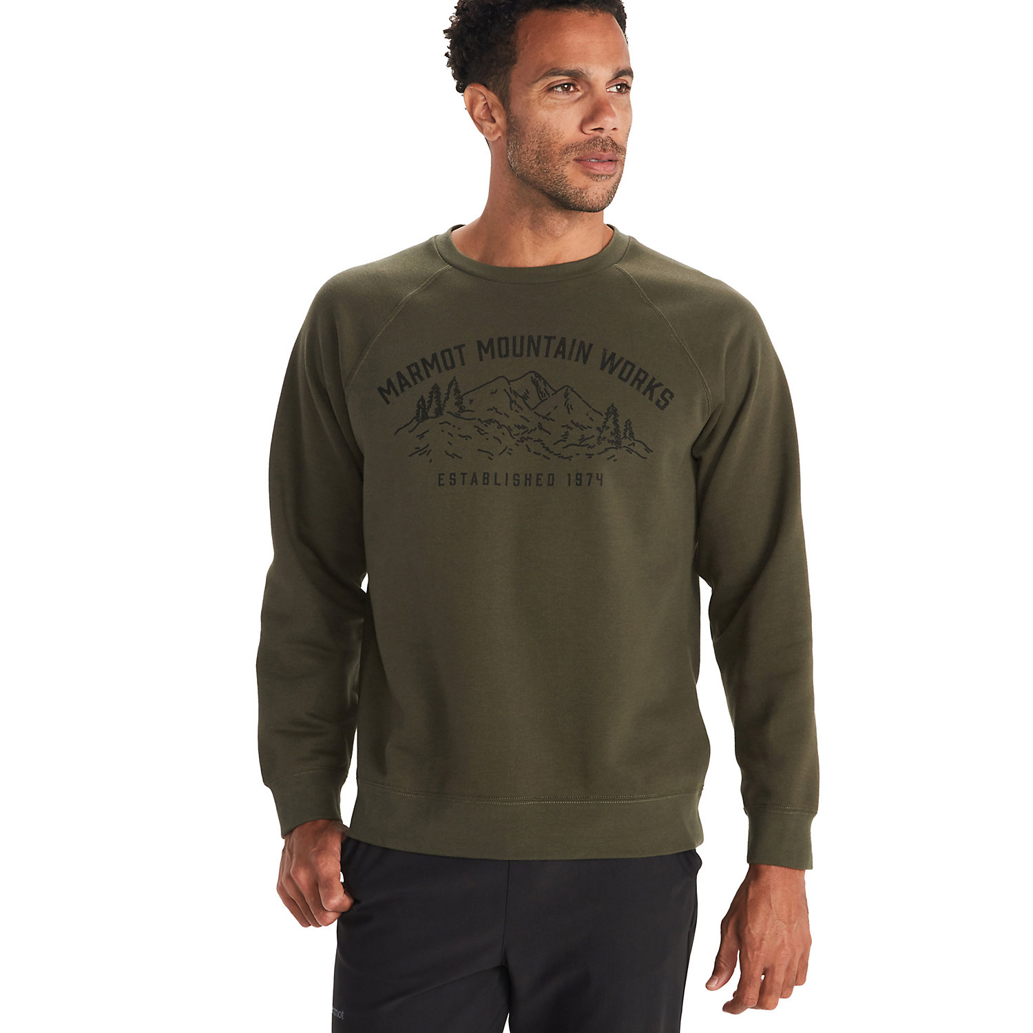 Marmot Mens Mountain Works C Sweatshirt