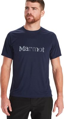 Marmot Mens Windridge Logo SS Top