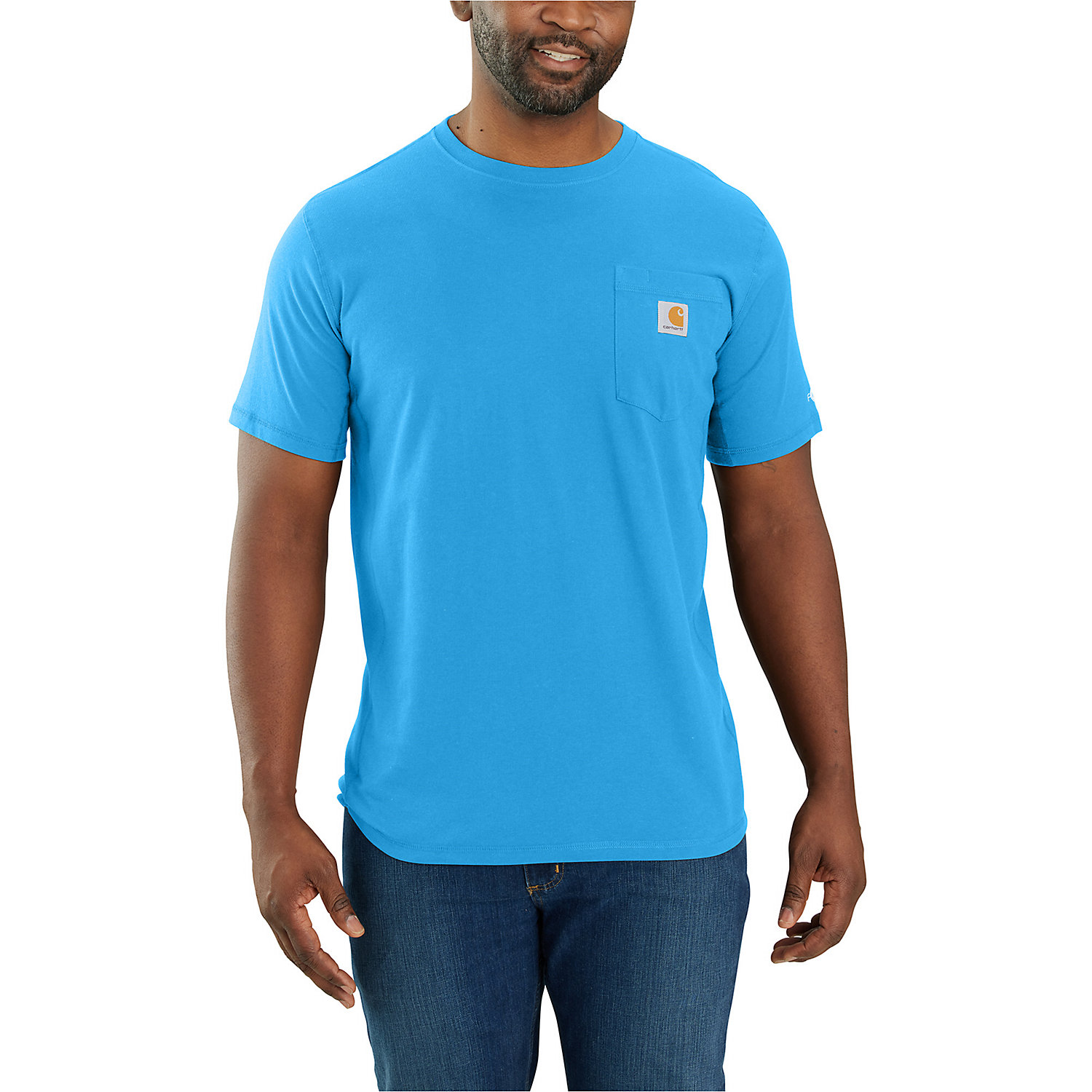 Carhartt Mens Force Relaxed Fit Midweight SS Pocket T-Shirt