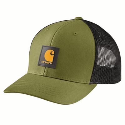 Carhartt Men's Rugged Flex Twill Mesh-Back Logo Patch Cap