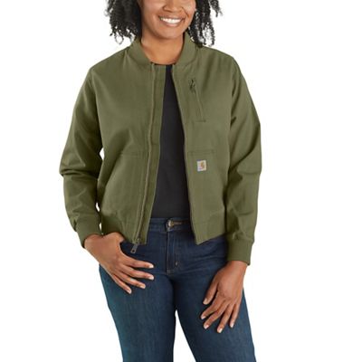 Ribbed Denim Bomber Jacket - Women - Ready-to-Wear