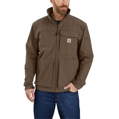 Carhartt Men's Super Dux Relaxed Fit Lightweight Mock-Neck Jacket - 3XL  Regular, Coffee