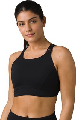 Sweaty Betty Core Stamina Longline Workout Bra Black Medium