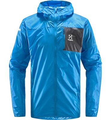 Haglofs Men's L.I.M Shield Hoodie - Large, Nordic Blue / Magnetite