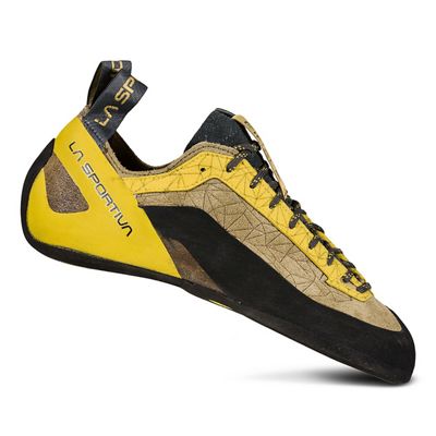 La Sportiva Men's Solution Climbing Shoe 199WY White Yellow
