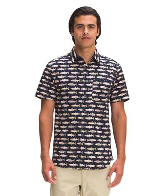 The North Face Mens Baytrail Pattern SS Shirt
