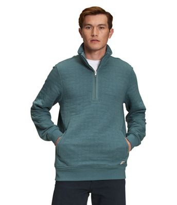 The North Face Men's Long Peak Quilted 1/2 Zip Jacket