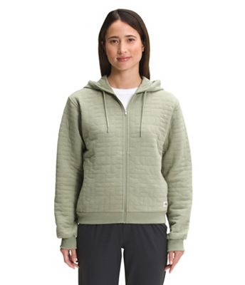 The North Face Women's Longs Peak Quilted Full Zip Hoodie - Moosejaw