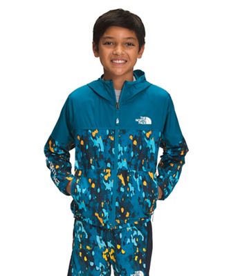 The North Face Boys Printed Windwall Hoodie