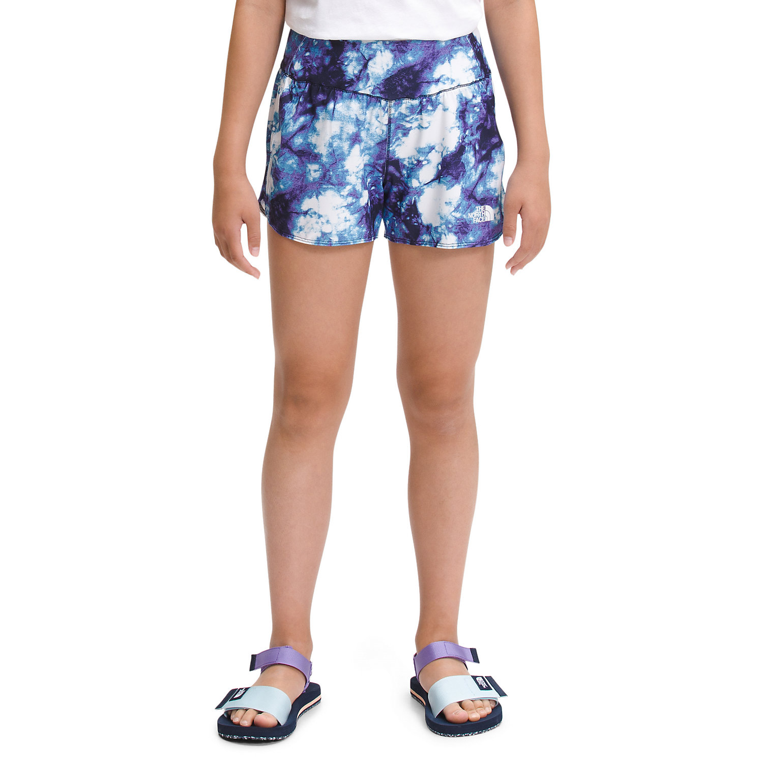 The North Face Girls Printed Amphibious Knit Class V 3 Inch Short