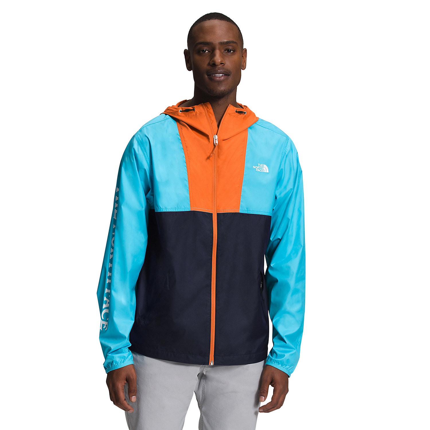 The North Face Mens Sleeve Graphic Cyclone Hoodie