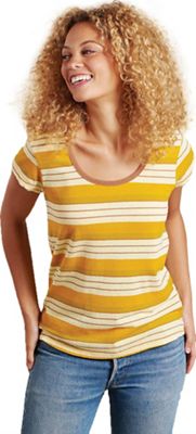 Toad&Co Butter & Cream '70s Stripe Grom Ringer Tee - Women, Best Price and  Reviews