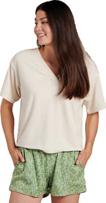 Toad & Co Women's Piru Easy V SS Tee