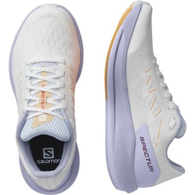 White / Purple Heather / Blazing Orange