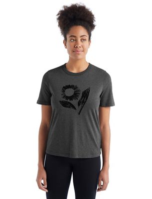 Icebreaker Women's Central SS Tee - Flora Forms