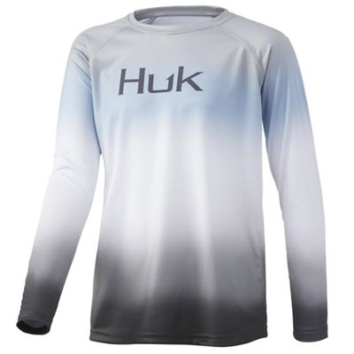 Huk Youth Flare Fade LS Top
