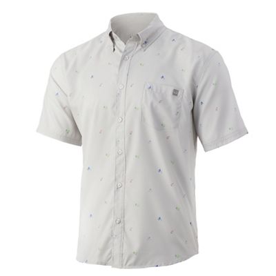 Huk Mens Fly Hooks Teaser SS Shirt