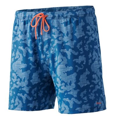 Huk Mens Pursuit Running Lakes Volley 5.5 Inch Short