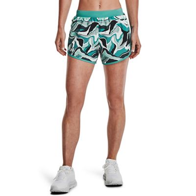 Under Armour Women's Fly By 2.0 Printed 3 Inch Short