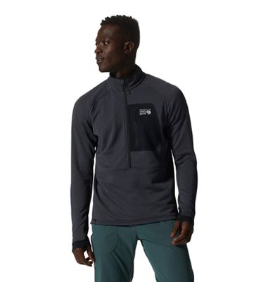 Mountain Hardwear Men's Polartec Power Grid Half Zip Jacket