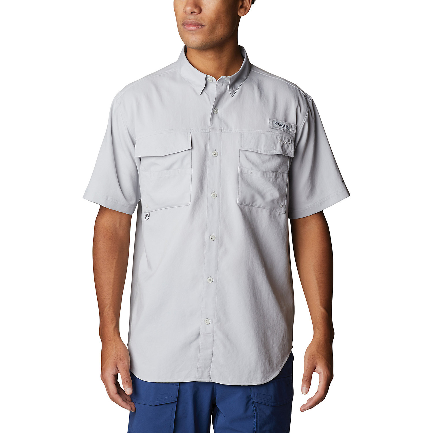 Columbia Mens Blood and Guts IV Woven SS Shirt