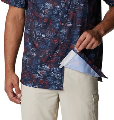 Collegiate Navy Tye Dye Print