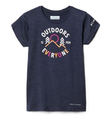 Columbia Girls Mission Peak SS Graphic Shirt