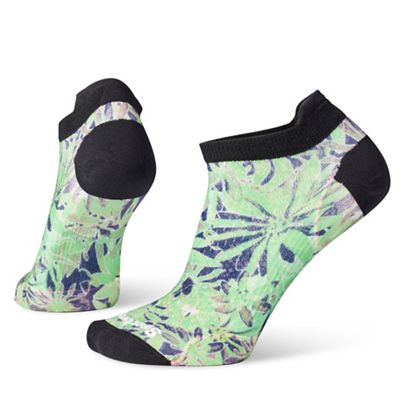 Smartwool Women's Cycle Zero Cushion Dazed Daisy Printed Low Ankle Sock