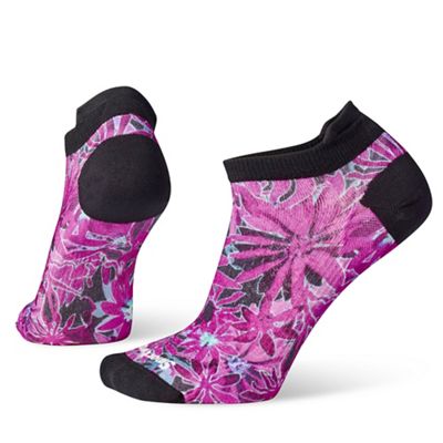 Smartwool Women's Cycle Zero Cushion Dazed Daisy Printed Low Ankle Sock