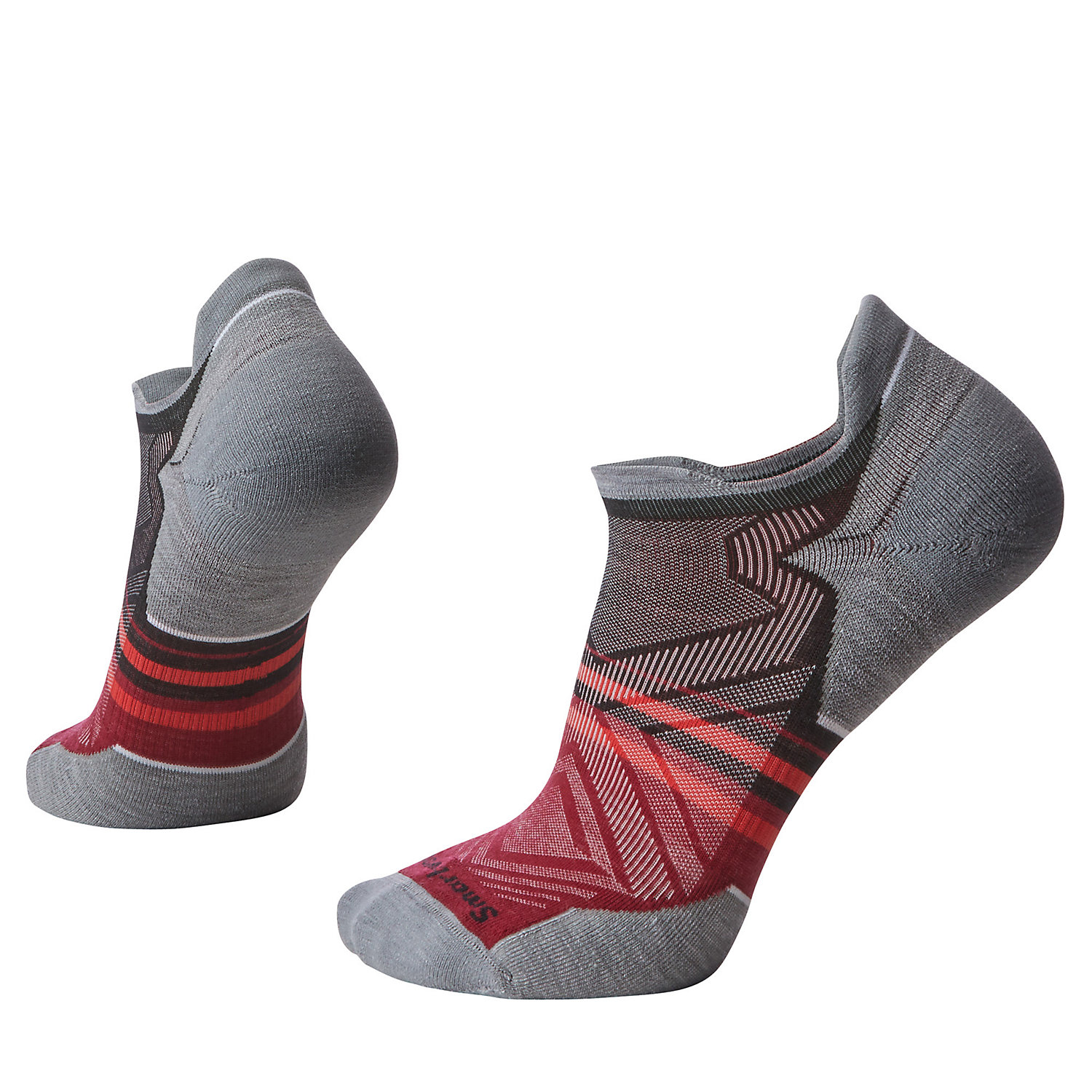 Smartwool Mens Run Targeted Cushion Low Ankle Pattern Sock