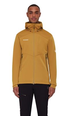 Mammut Men's Ultimate VII SO Hooded Jacket - Medium, Cheetah