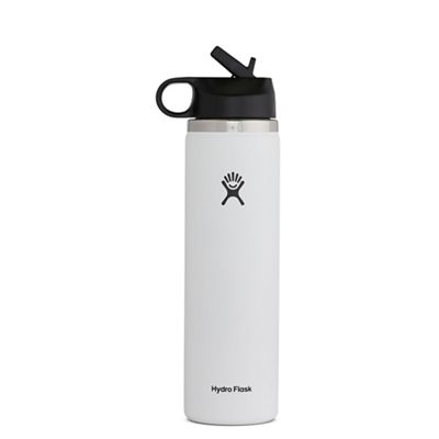 20 Oz Narrow Mouth Water Bottle With Straw Lid