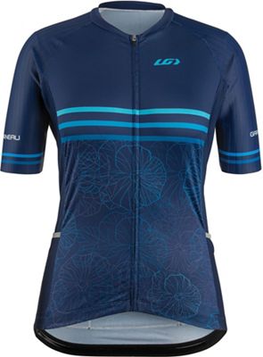 Louis Garneau Women's Beeze 2 Long Sleeve Jersey (Blue Hawa) (M)