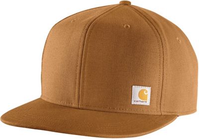 Carhartt Men's Firm Duck Flat Brim Cap