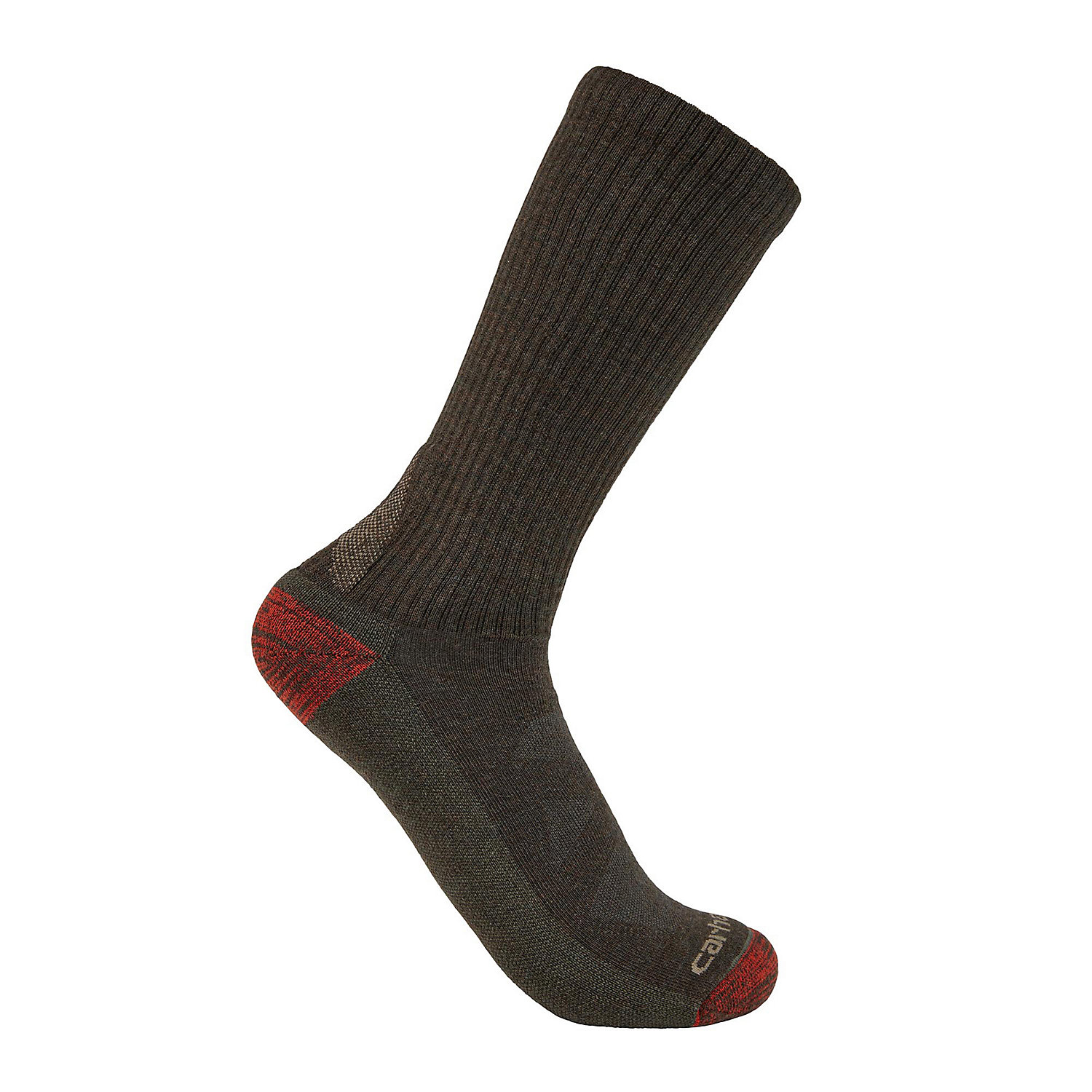 Carhartt Mens Midweight Merino Wool Blend Boot Sock