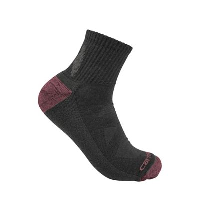 Carhartt Women's Midweight Merino Wool Blend Quarter Sock