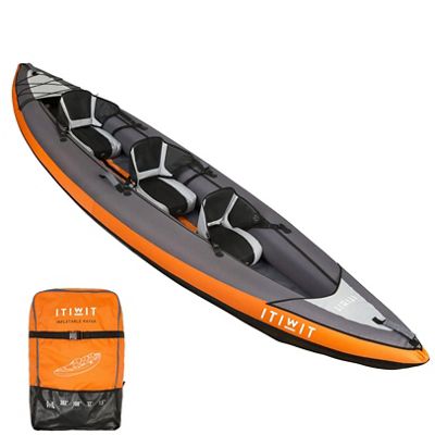 Decathlon Itiwit 3 Person Inflatable Kayak 100