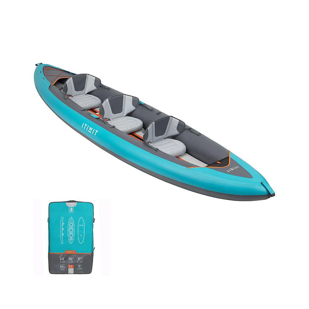 Constituir Disciplinario Escribe email Decathlon Itiwit 3 Person Inflatable Kayak X100 - Moosejaw