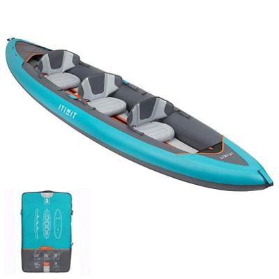Decathlon Itiwit 3 Person Inflatable Kayak X100