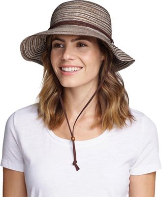 Eddie Bauer Women's Packable Straw Wide Brim Hat