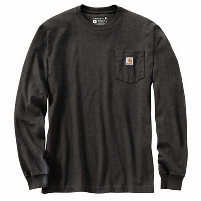 Carhartt Men's Relaxed Fit Heavyweight LS Pocket Crafted Graphic T-Shirt