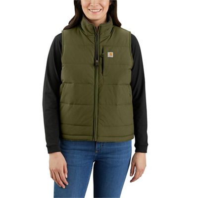 Carhartt Women's Brown Polyester Puffer Vest (Small) in the Work Jackets &  Coats department at