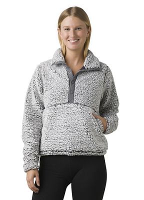 Prana Women's Polar Escape Snap Up Top - XS, Frosted