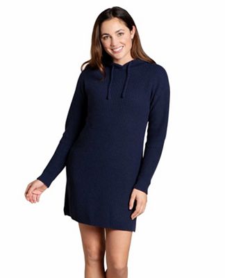 Toad & Co Women's Whidbey Hooded Sweater Dress