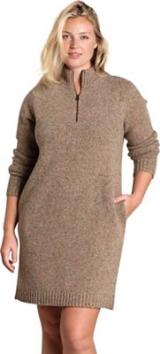 Toad & Co Women's Wilde 1/4 Zip Sweater Dress